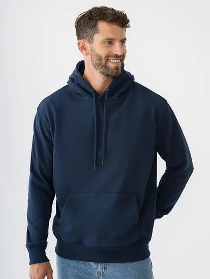 NUME PICKS #4444 Mens Hoodie With Kanagroo Pockets Blue
